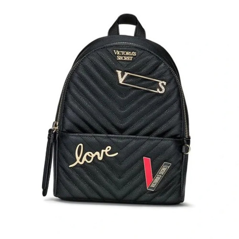 victoria secret tiny backpack vs embellished v-quilt small city backpack